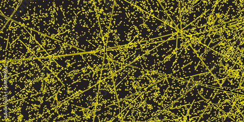Best black and gold cracked vector texture background. Vintage illustration populer art