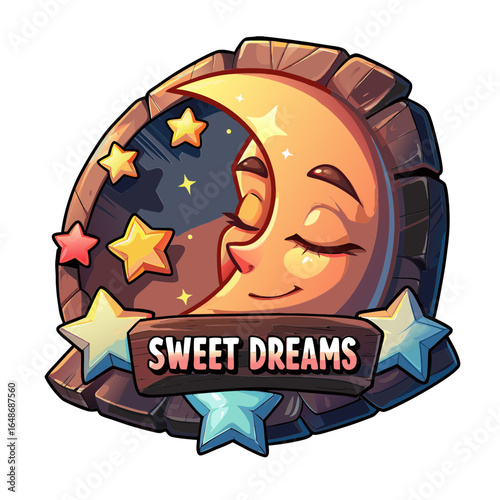 luna che dorme e sogna 01