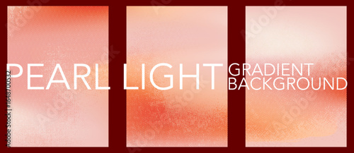 Gradient pastel with grain texture. Background soft light noise gradation wave liquid. Gradient grain pastel. Vector illustration