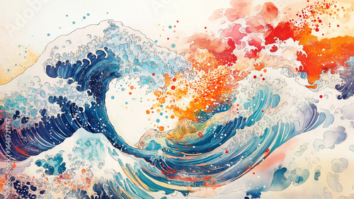 豪華な和風背景 和柄壁紙 花模様 金色装飾 伝統デザイン 高級感 和柄アート 背景素材 装飾テクスチャー 商用利用可 デザイン素材 和風インテリア背景 華やか和柄壁紙 印刷用背景 和柄パターン 高級感のある和風デザイン 豪華装飾背景 伝統美背景