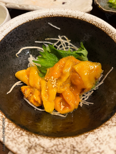 石巻名物ホヤの刺し身