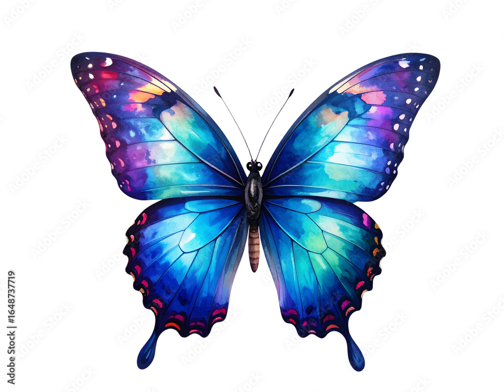 Obraz premium butterfly isolated on white background