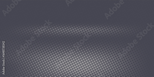 Triangles Halftone Pattern Vector Abstract Geometric Technology Background. Triangular Half Tone Texture. Minimal Style Dynamic Tech Wallpaper