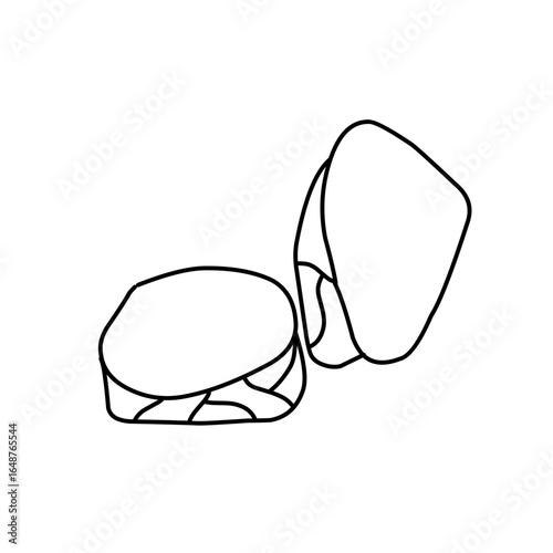 stone slab outline
