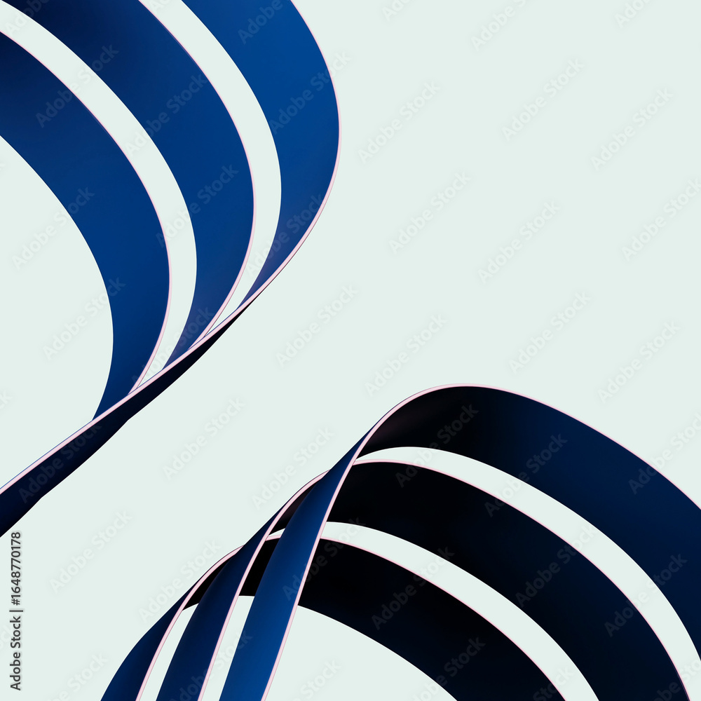 Obraz premium 곡선 패턴