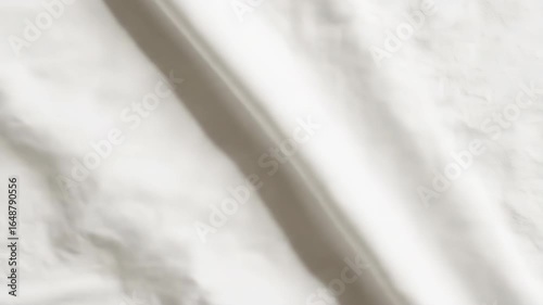 Abstract White Fabric Texture Background