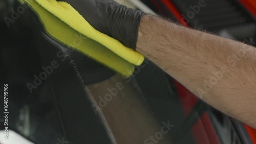 Preparing a car for ceramic treatment. Body detailing and detailed washing