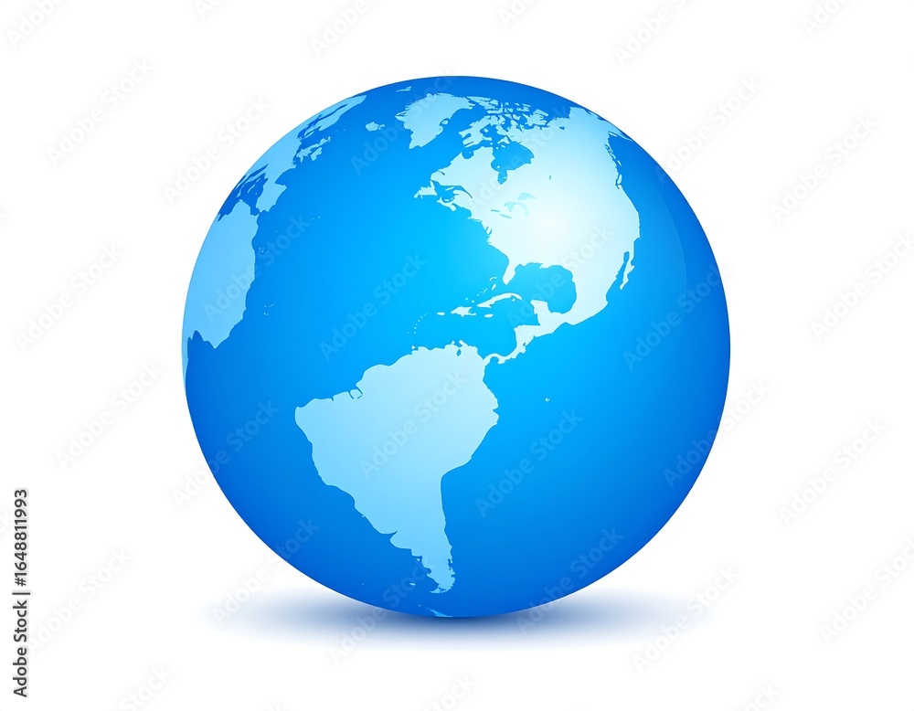 Blue globe of Earth (1) Blue globe of Earth (1)