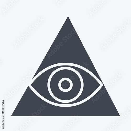 Icon Tatto. related to Tattoo symbol. glyph style. design editable