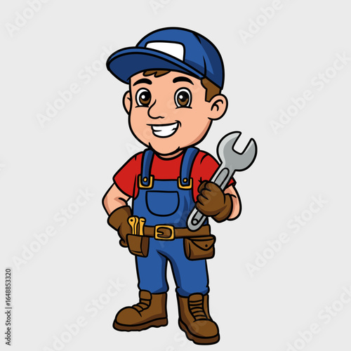 Plumber illustration