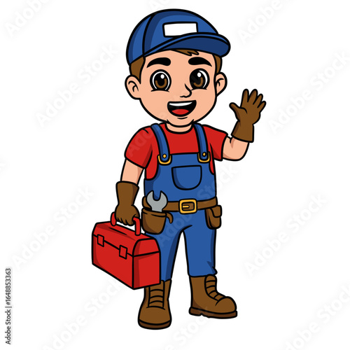 Plumber illustration