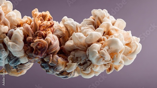 Abstract ink swirling in water (1)