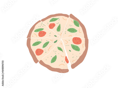 ピザのイラスト
