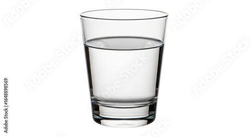 Photography Isolated Glass of Water