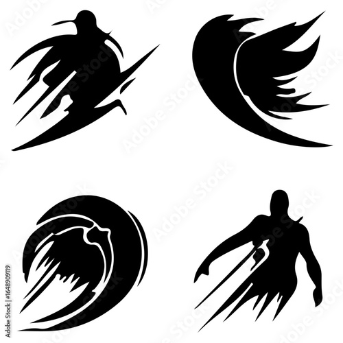 Final Fantasy XIV Black Mage Job & Spell Icon Set