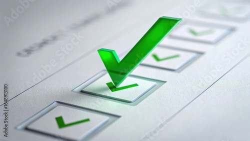Green checkmark symbolizes data sovereignty in cloud solutions ensuring compliance and security