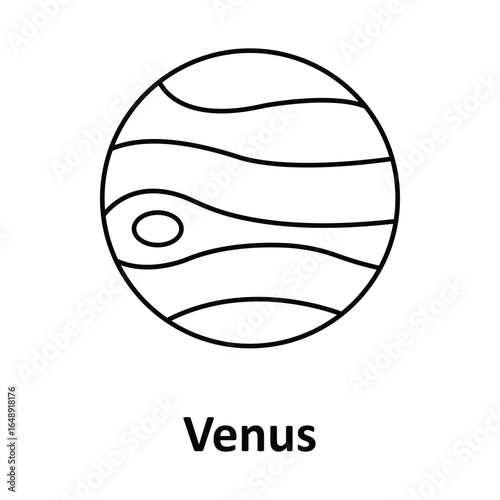 Venus Vector icon which can easily modify or edit