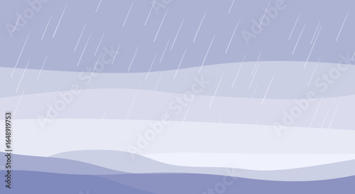 Calm Rainy Day Background with Soft Pastel Colors for Serene Visuals