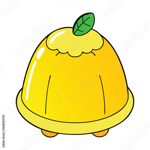 Bright and zesty lemon jelly, bursting with tangy citrus flavor and smooth, wobbly texture—perfect for a refreshing treat or a sweet, citrusy dessert delight.
