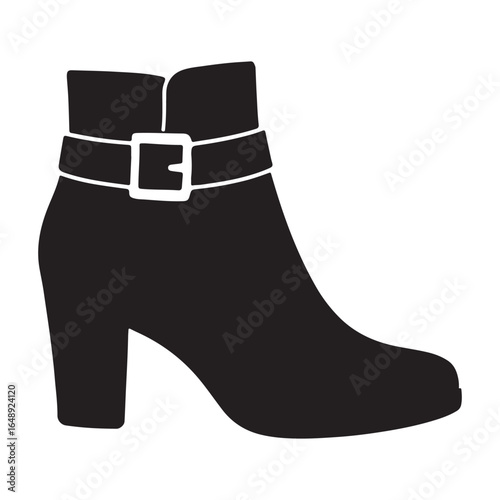 Elegant Women’s Knee High Boot Silhouette for Fashion