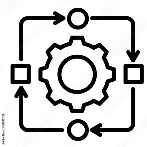 Adaptability Arrows  Icon Element For Design