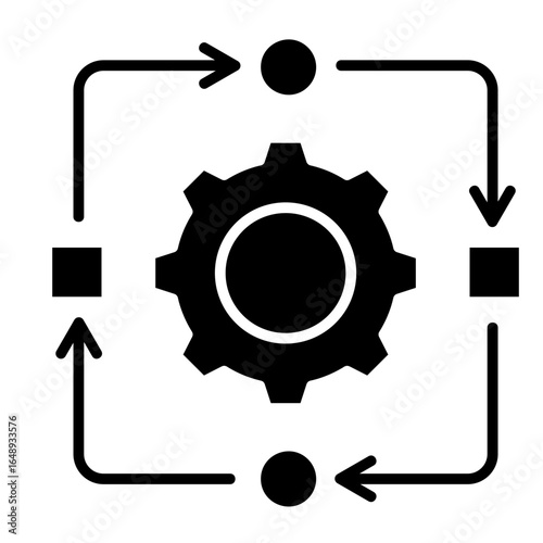 Adaptability Arrows  Icon Element For Design