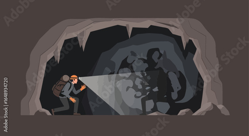 Cave Explorer Discovers Ancient Drawings In A Subterranean Labyrinthine System