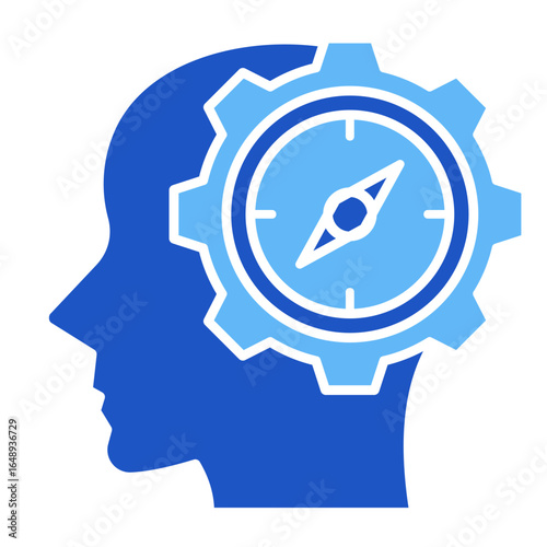 Moral Compass  Icon Element For Design