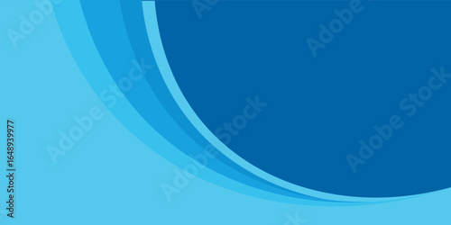 Abstract blue wave background. dynamic shape composition, subtle color gradations, suitable for your design templates such as poster, banner