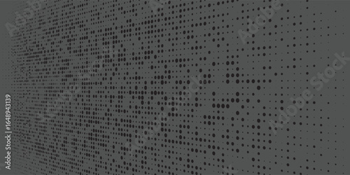 Black background with dot pattern