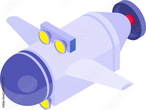 Underwater Vehicles and Equipment Isometric Icon Set – Marine Technology and Ocean Exploration