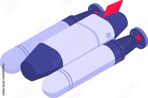 Underwater Vehicles and Equipment Isometric Icon Set – Marine Technology and Ocean Exploration