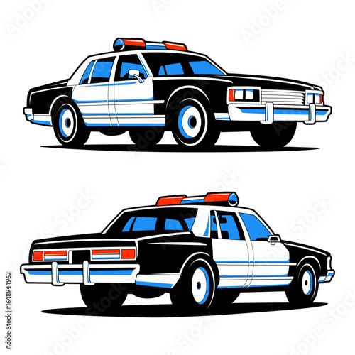 Police Car Cartoon
