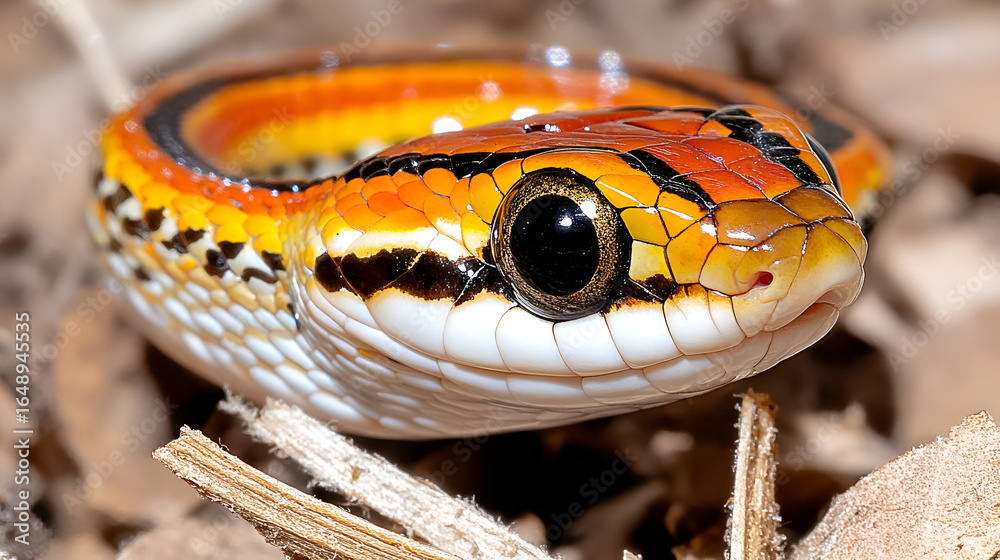 Fototapeta premium close up of a snake