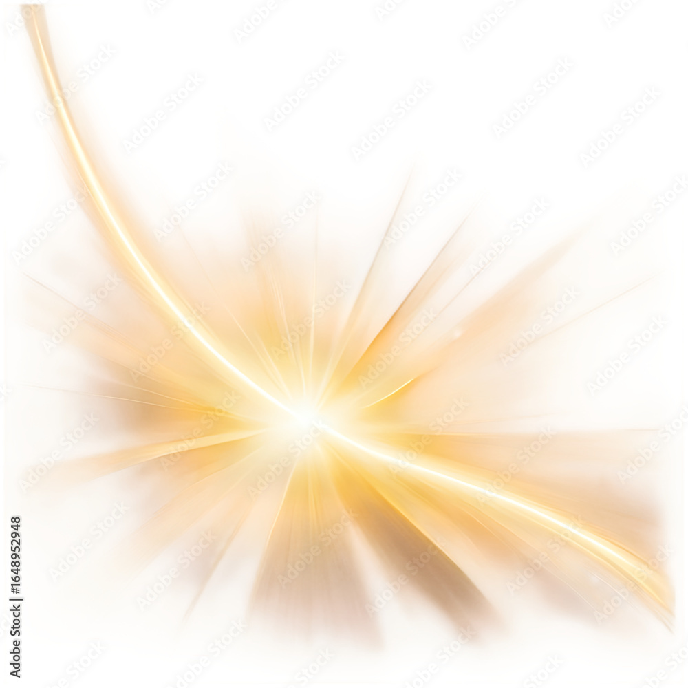 Obraz premium Cosmic explosion of light, bright, illustration, glowing, flash, shiny transparent background