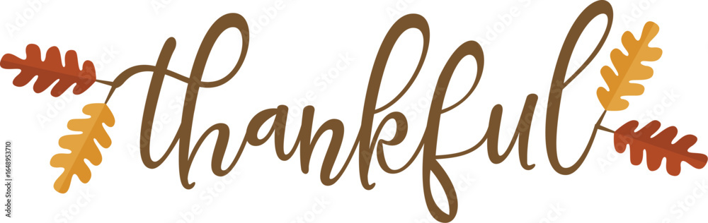 Obraz premium Thanksgiving Women Men Family Fall Graphic Thankful