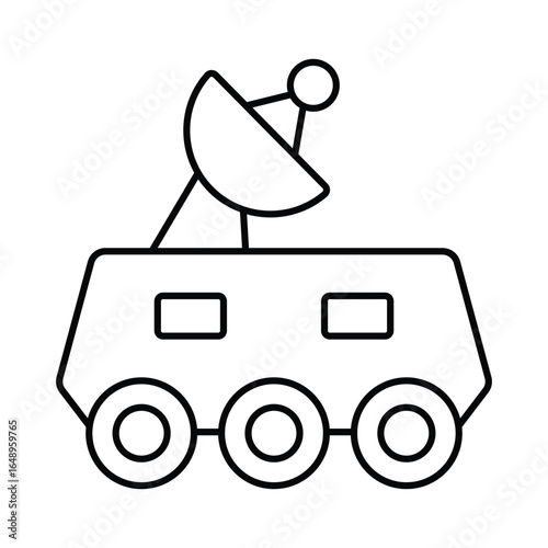 Live Telecast Vector icon which can easily modify or edit