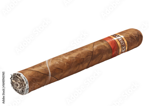 Cigar isolated on white background