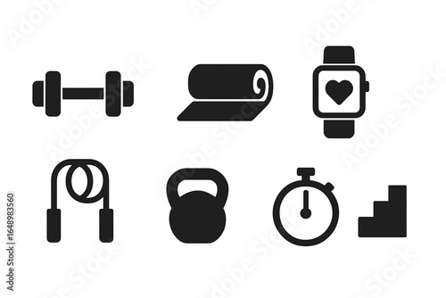 Essential fitness equipment and tools for effective home workouts and health tracking