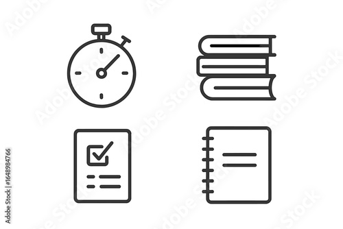 Educational tools for effective time management and study organization in a learning environment