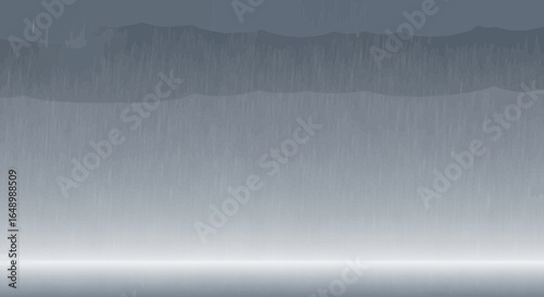 Gloomy Skies Over Calm Waters a Subtle Blend of Neutral Colors Evoking Serenity