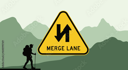 Hiking Challenges And Merge Decisions On Mountain Trails For Adventurous Souls