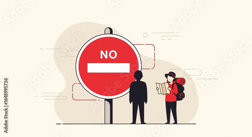 Ignoring Restrictions Tourists Lost Journey At Forbidden Area During Holiday