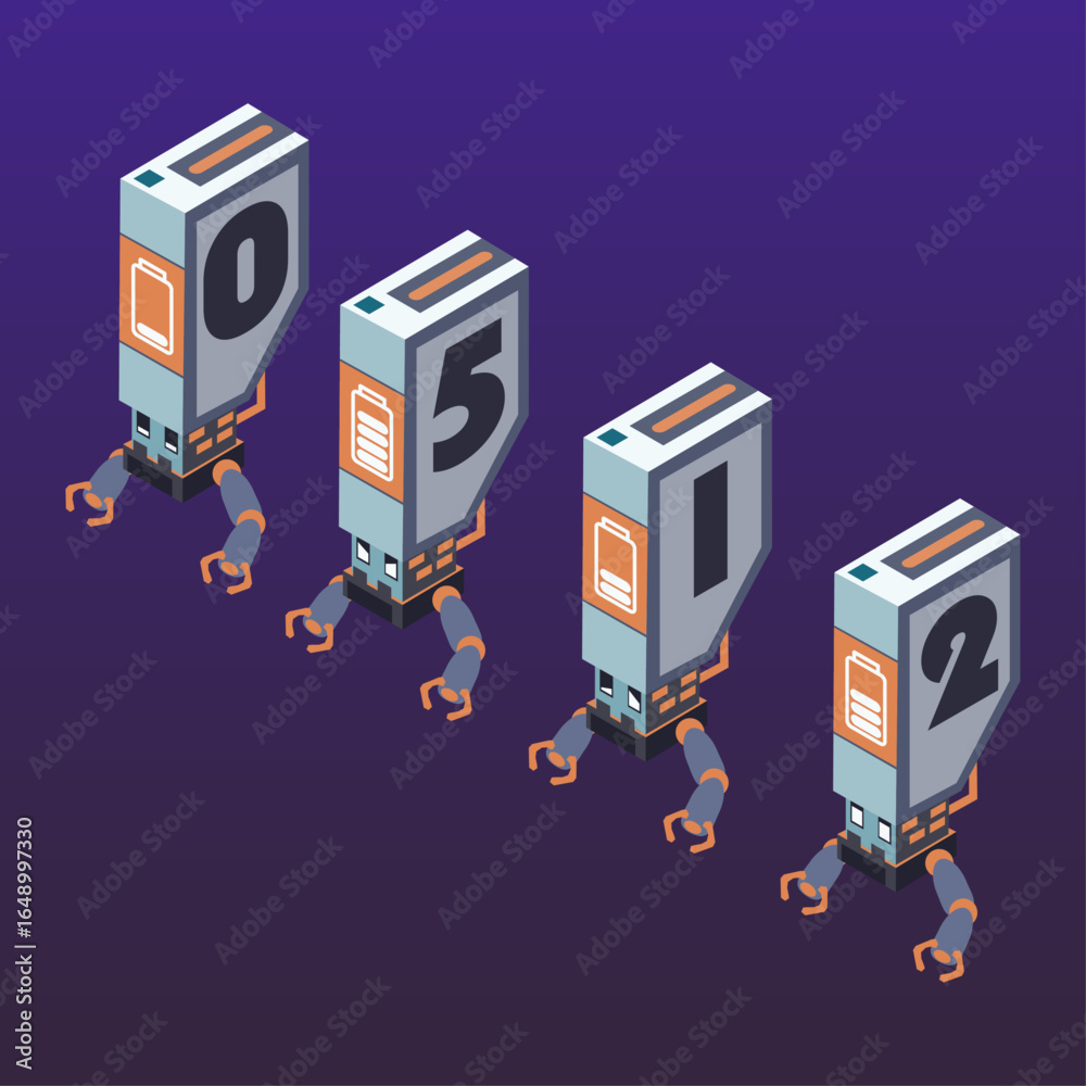 Fototapeta premium Space Robot 2