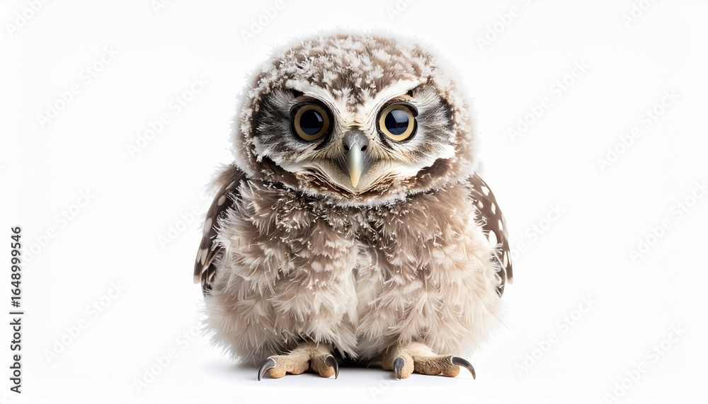 Obraz premium Baby Owl Creature