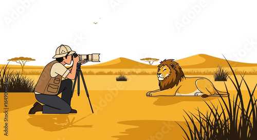Lion Photography In The African Savannah By A Wildlife Photographer In Africa