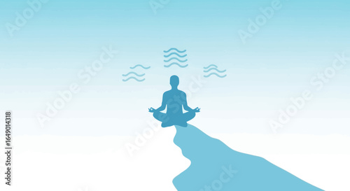 Mindful Meditation And Serenity Reaching Equilibrium In The Vastness Of Tranquility