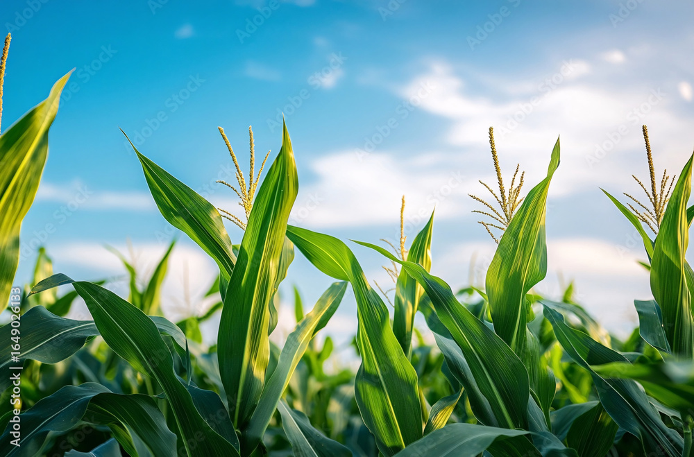 Fototapeta premium corn field in summer