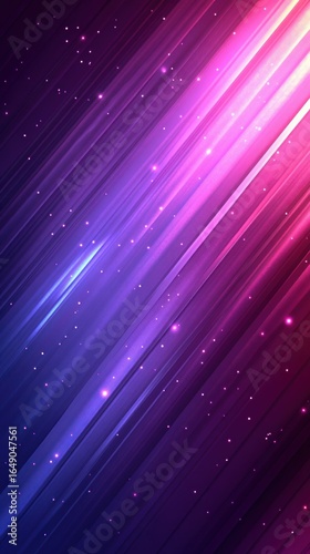 Abstract Purple and Pink Diagonal Lines with Glimmering Lights Background Wallpaper