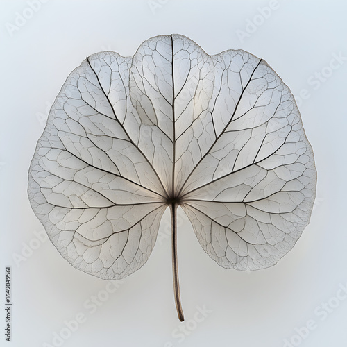 leaf on white background